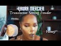 LAURA MERCIER HONEY TRANSLUCENT LOOSE SETTING POWDER FIRST IMPRESSION AND DEMO | Janelle Veronica