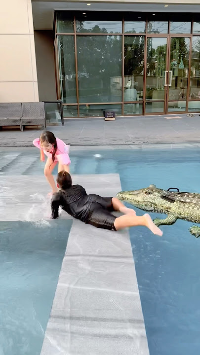 How did the crocodile get here?