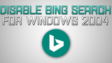 Disable Bing Search on Windows 10 2004 (May 2020 Update) (Easiest Method!)
