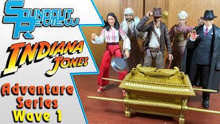 Indiana Jones Adventure Series Wave 1: Indy, Toht, Sallah, Belloq, Marion, Ark Review [Soundout12]