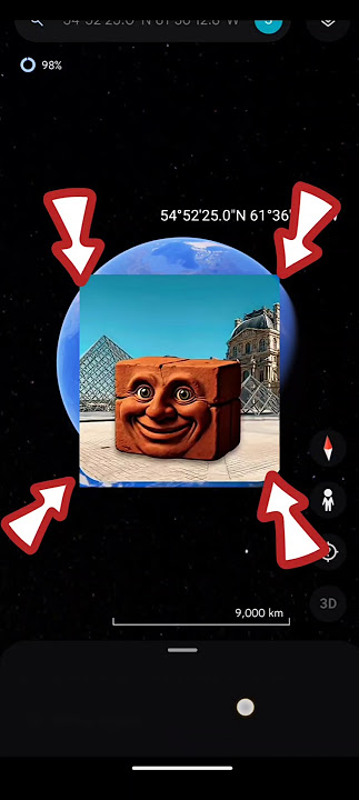 i found in TITI SAHURA😱 IN  real life on Gogale Earth 🌎 |#googleapps #shortsviral #googleearth