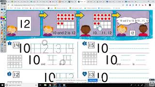 Math for kindergarten | Envision Math:  Topic 11-1: Apr 22, 2020