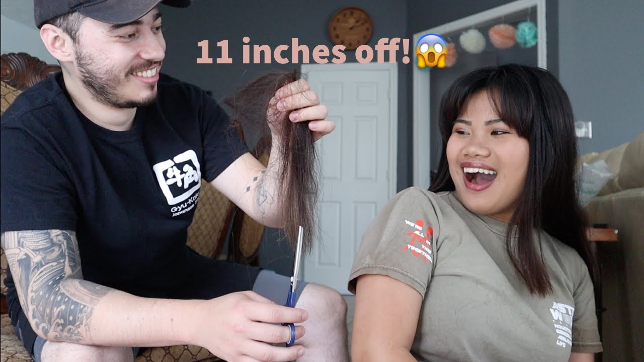 FIANCE CUTS MY HAIR!