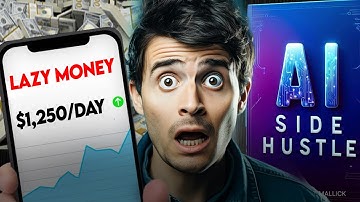 LAZY Ai Side Hustle Makes $1,250/Day!  (How To Make Money Online)