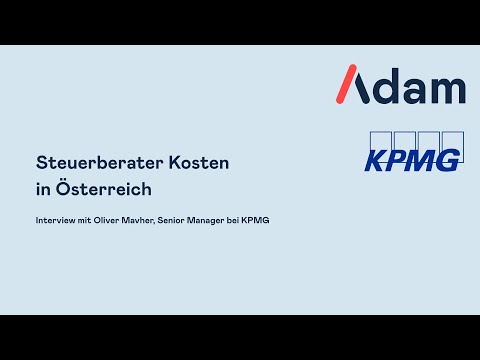 Steuerberater Kosten in Österreich - Interview mit KPMG