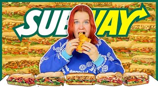 Rankar ALLT på Subways meny