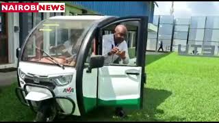 The first Electric Tuk Tuk launched in Mombasa County
