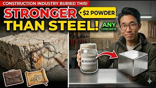 $2 Ancient Powder Makes Concrete INDESTRUCTIBLE FOREVER.The Pantheon Proves It. Industry HATES This.