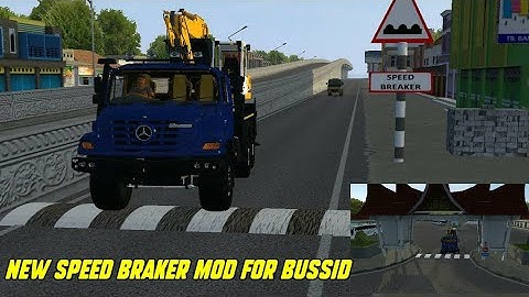 NEW SPEED BRAKER MOD FOR BUSSID v3.7.1
