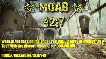 MW3 Wii: (Pre Server) MOAB Seatown 42:7