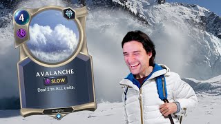 Snowy with a chance of AVALANCHE | Legends of Runeterra