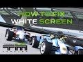 How to fix white screen in trackmania nations forever  united forever