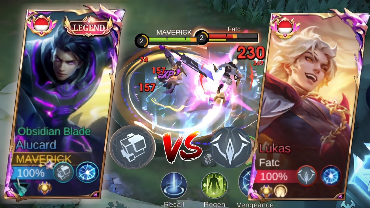 TIPS LANING PHASE ALUCARD EXPLANE VS LUCAS | MLBB | ALUCARD