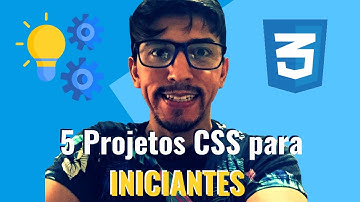5 Projetos CSS para INICIANTES