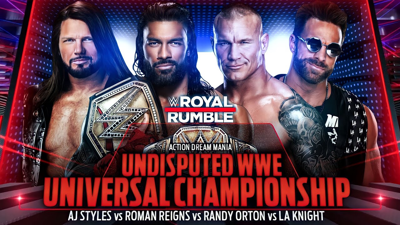 WWE Royal Rumble 2024 Updated Match Card Predictions | Official Match Card | Action Dream Mania