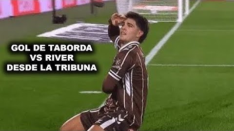 Gol de Taborda vs River (River 1 Platense 1) #DesdeLaTribunaWBJ #River #Platense #RiverPlatense