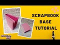 How to make Scrapbook Base | Scrapboos Base Tutorial | Fatimaz Creation