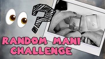 Letting a Random Generator Choose My Nail Art 💅🎲