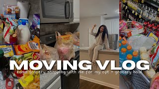 MOVING VLOG EP. 3 | come grocery shopping with me for my first apartment! + haul