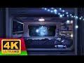 Space Sleeping Quarters (White noise Relaxation) Sound Therapy 4K