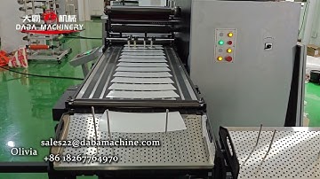 Intermittent Semi Rotary Die Cutting And IML with Automatic Stacking Conveyor