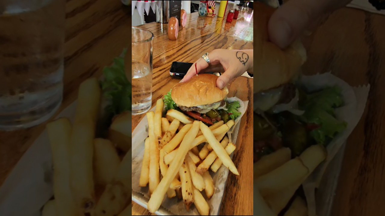 Lunch time at Pure Eats.  