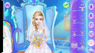 princess wedding cake decoration idea  🍰🍥princess wedding cake making game 🍰🧁princess game screenshot 4