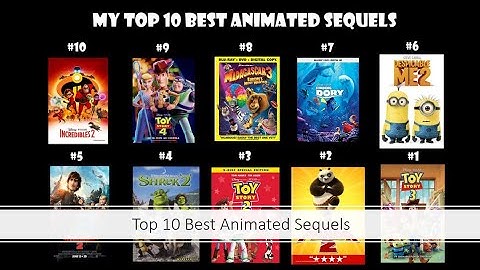 Top 10 Best Animated Sequels