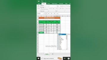 Calculate Total Sales Revenue in Excel 💵📈 | Units × Price Formula