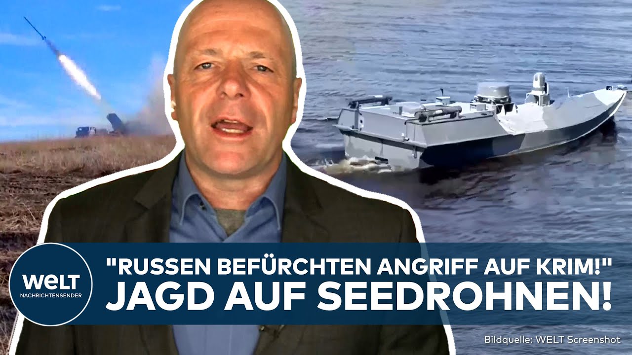 PUTINS KRIEG: Schwerer Treffer! Ukraine beschädigt russisches Schiff im Schwarzen Meer mit Drohne