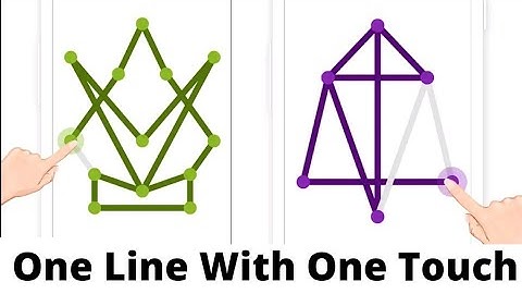 One Liner with one touch// amazing game//IQ level