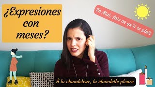 Expresiones en FRANCÉS con los MESES | APRENDER FRANCÉS