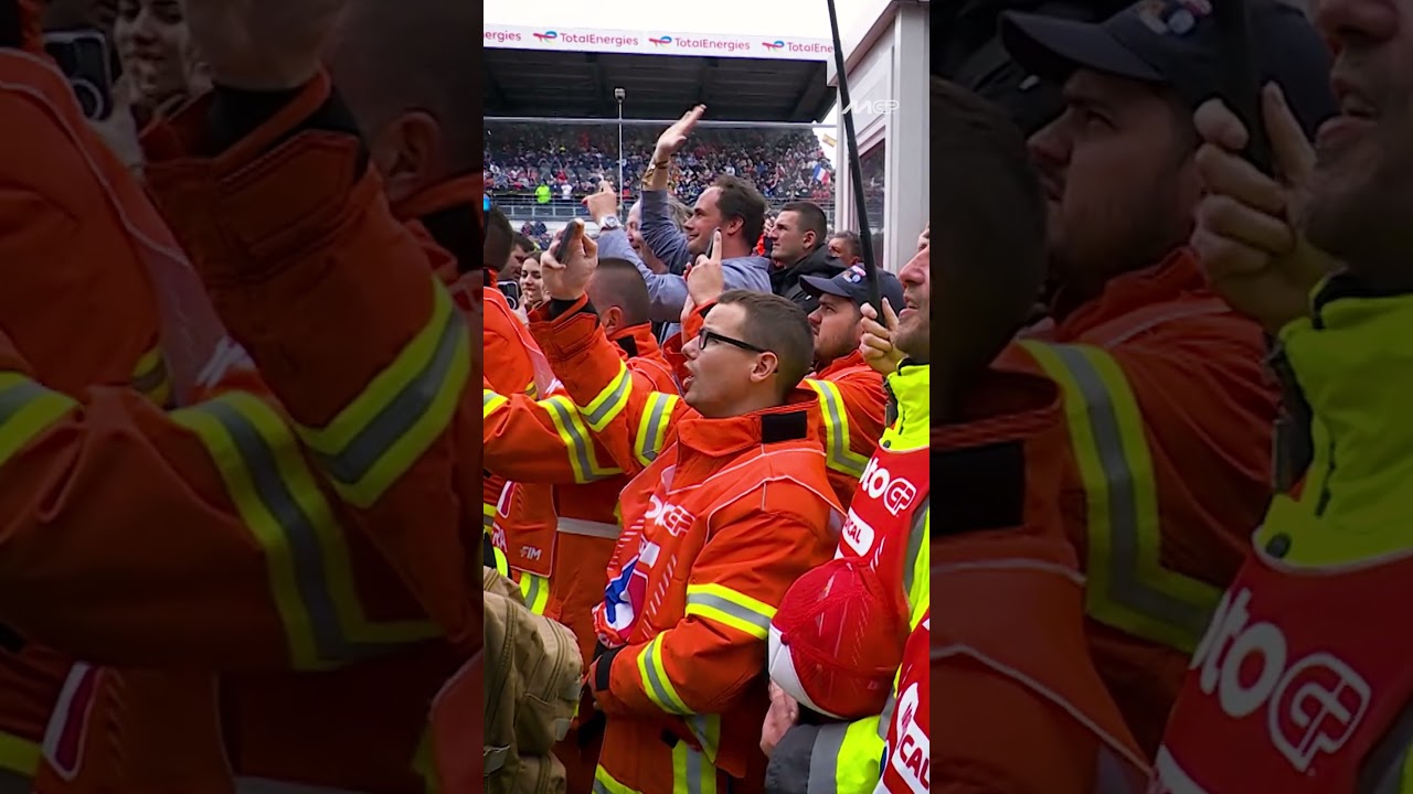 The whole circuit sings "La Marseillaise" | 2025 French GP"