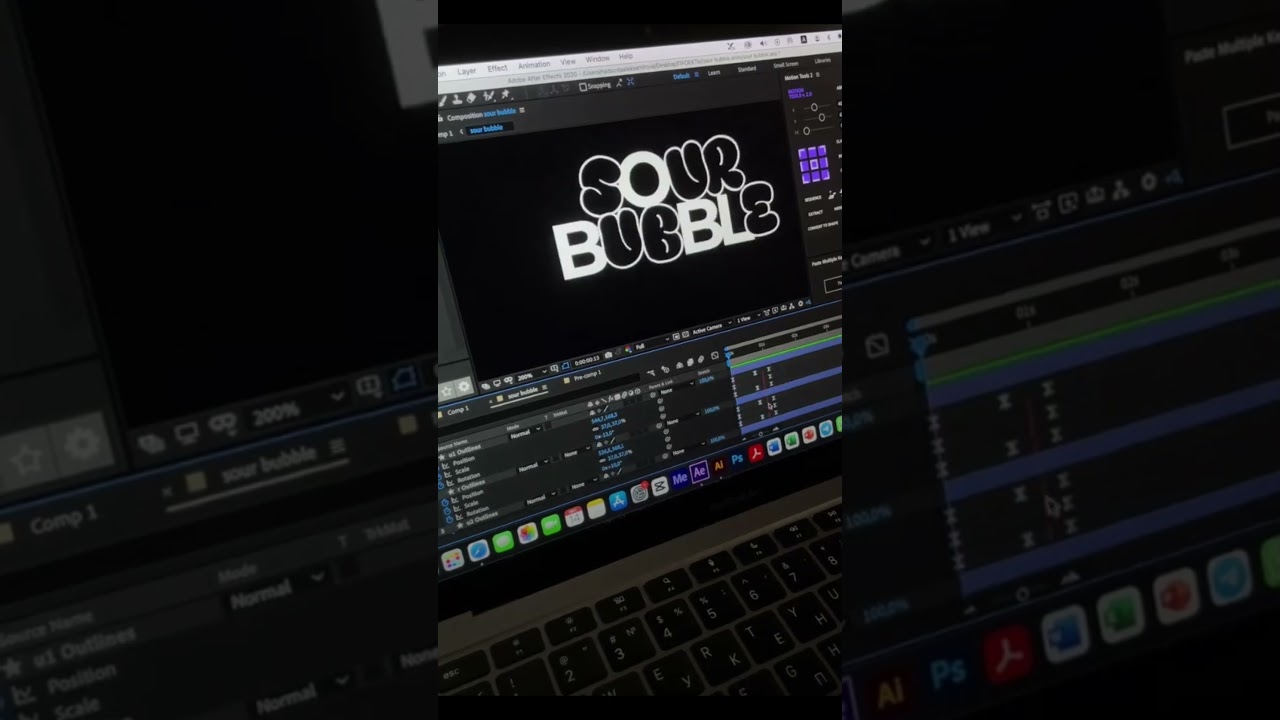 Анимация Sour Bubble