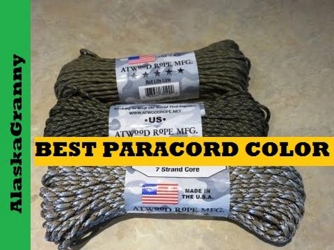 Paracord Colors - Which is Best 