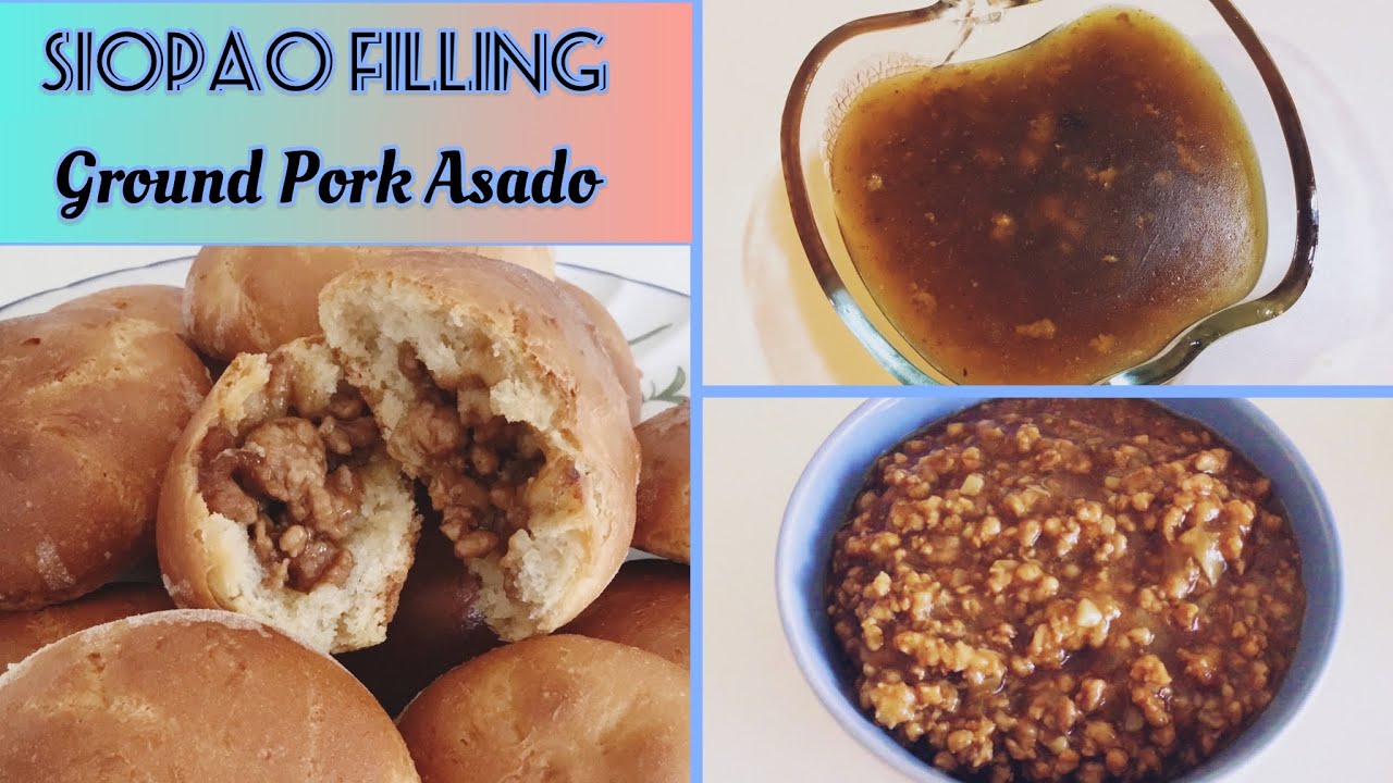 HOW TO MAKE SIOPAO FILLING USING GROUND PORK Easy Recipe Daizy