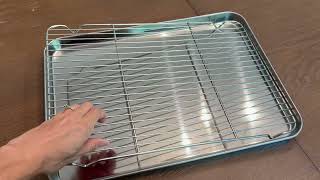 Sheet pan and rack Review