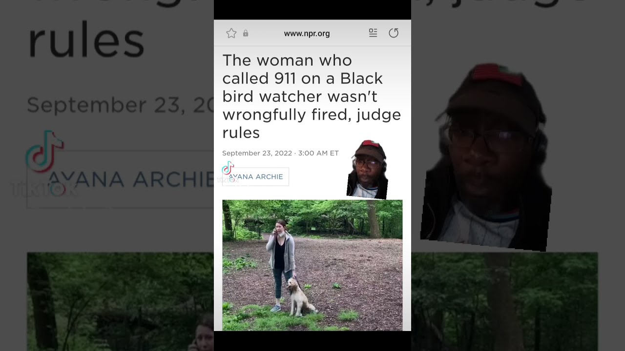 ⁣White woman who called 911 on Black bird watcher loses employment suit. #karens #newyork #shorts