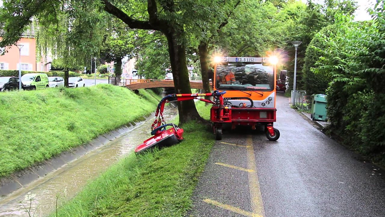 Kiefer Boki 1152 mit Böschungsmäher part 1