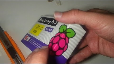 Unboxing Raspberry Pi 3