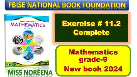 Class 9 Maths Chapter 11 Exercise 11.2 | Ex 11.2 Class 9 | 11.2 Maths Class 9 | NBF | miss noreena