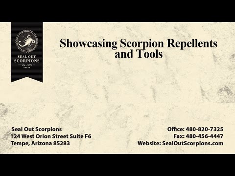 Showcasing Scorpion Repellents and Tools | Seal Out Scorpions