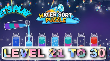 #Water_sort_puzzle level 21 to 30 Water sort puzzle level 21 to 30