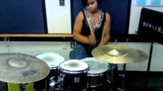 Champagne Life- Ne-Yo (drum cover by Taylor "@Pocket_Queen" Gordon)