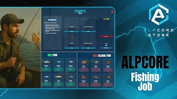 FİVEM | Alpcore Fishing Job | QB-Core / ESX