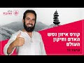 קורס איזון נפש האדם ותיקון העולם שיעור 12 עם אריאל ברג