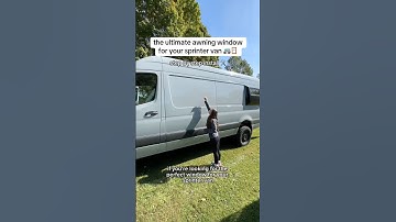 The ultimate window for your sprinter van #vanlife