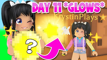 *IT GLOWS!!* DAY 11 *ADVENT CALENDAR* in ADOPT ME! (roblox)