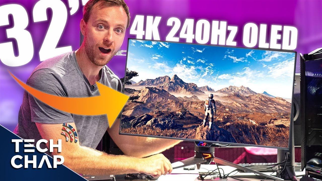 TAKE MY MONEY!! World's First 32-inch 4K 240Hz OLED Monitor! 