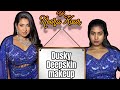 Deep/Dusky skin makeup look |#makeup #bridalmakeup #outfit #look #fyp #explore #viralvideo #tutorial